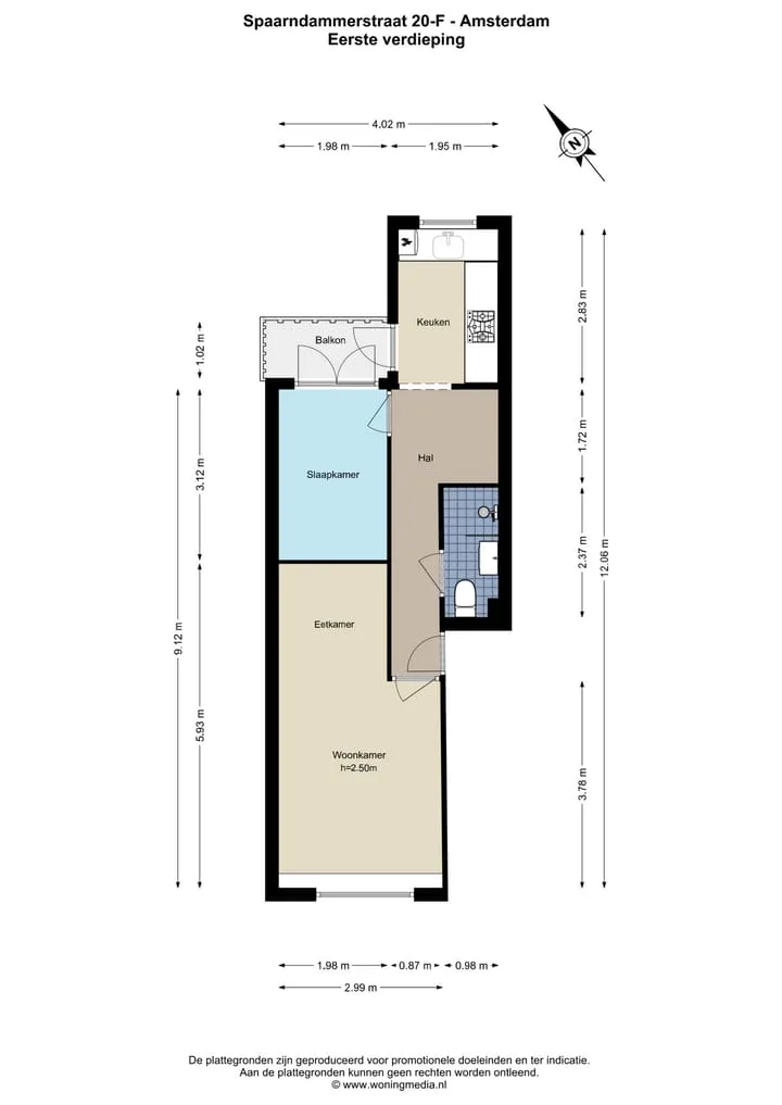 Spaarndammerstraat 20 F Amsterdam thumbnail 22