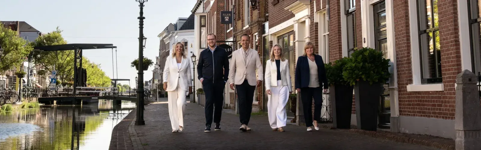 Team foto van Spaland NVM Makelaars