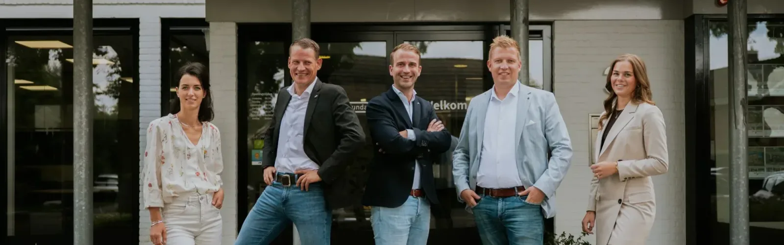 Team foto van Spans Makelaardij - Wonen begint bij ons