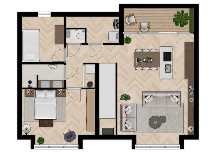 Foto von Haus St. Jansstraat 18b, Meterik