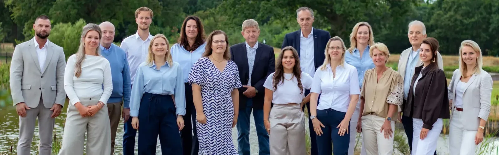 Team foto van Staal Makelaars