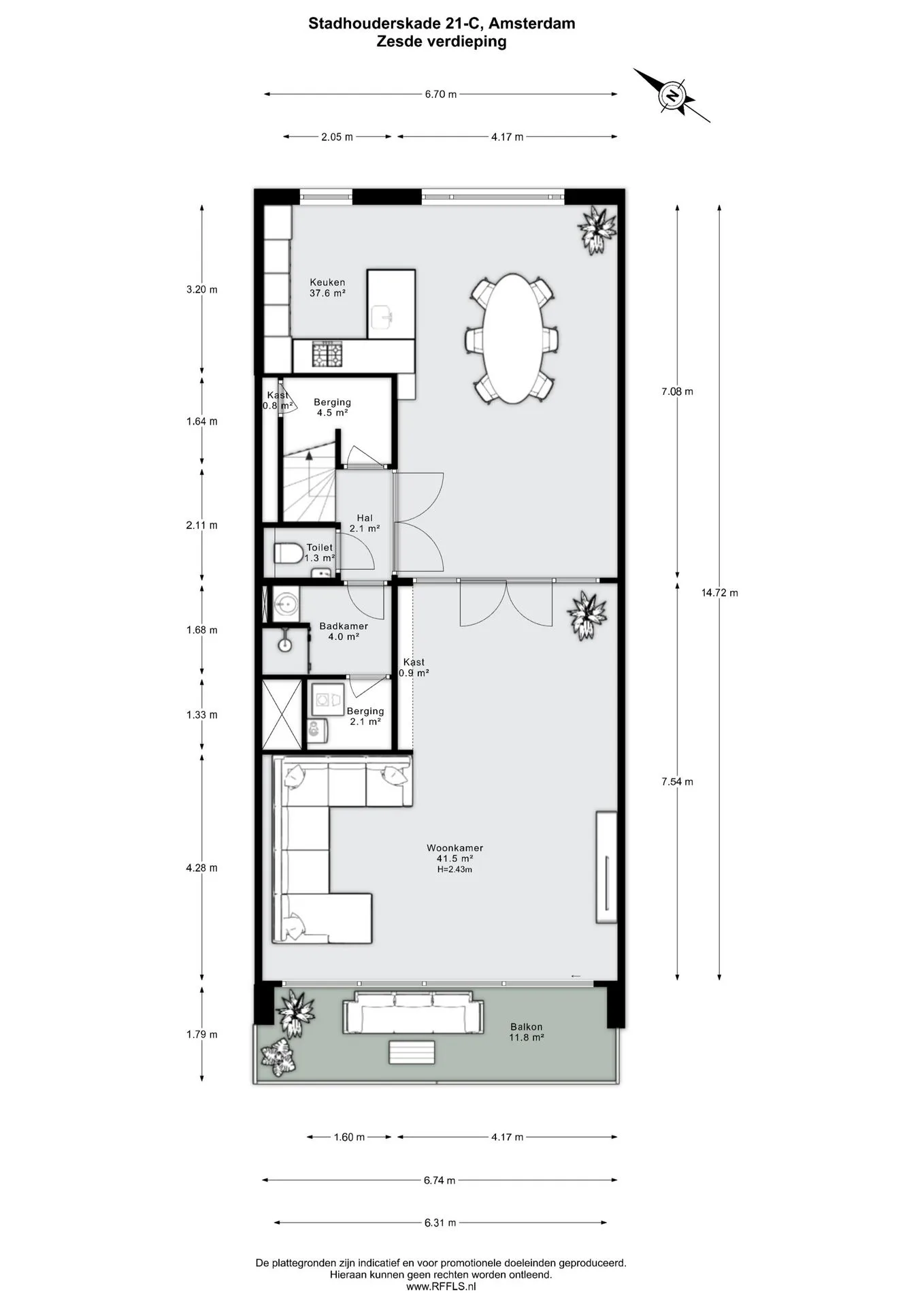 Stadhouderskade 21 C Amsterdam thumbnail 32