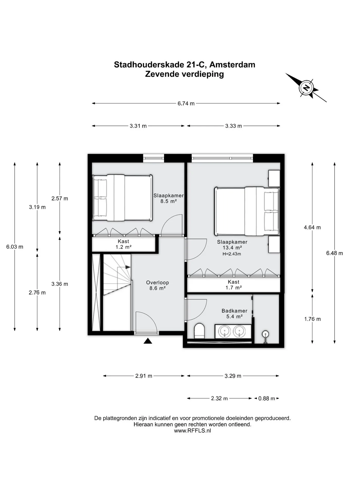 Stadhouderskade 21 C Amsterdam thumbnail 33