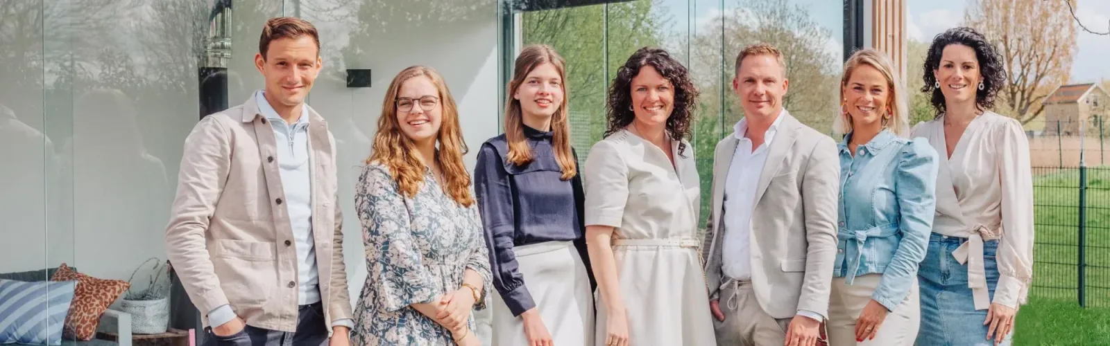 Team foto van Steef! Makelaars