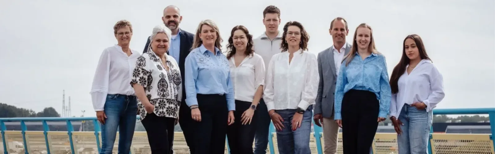 Team foto van Steenhuis Makelaars Assen
