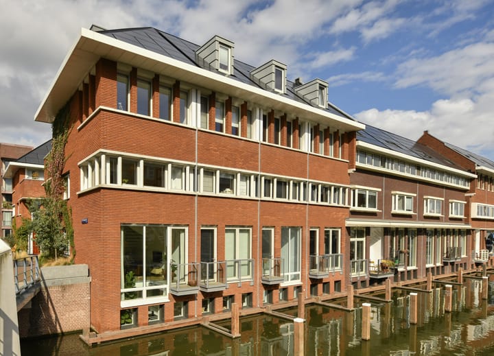 Stettineiland 78 in Amsterdam Foto