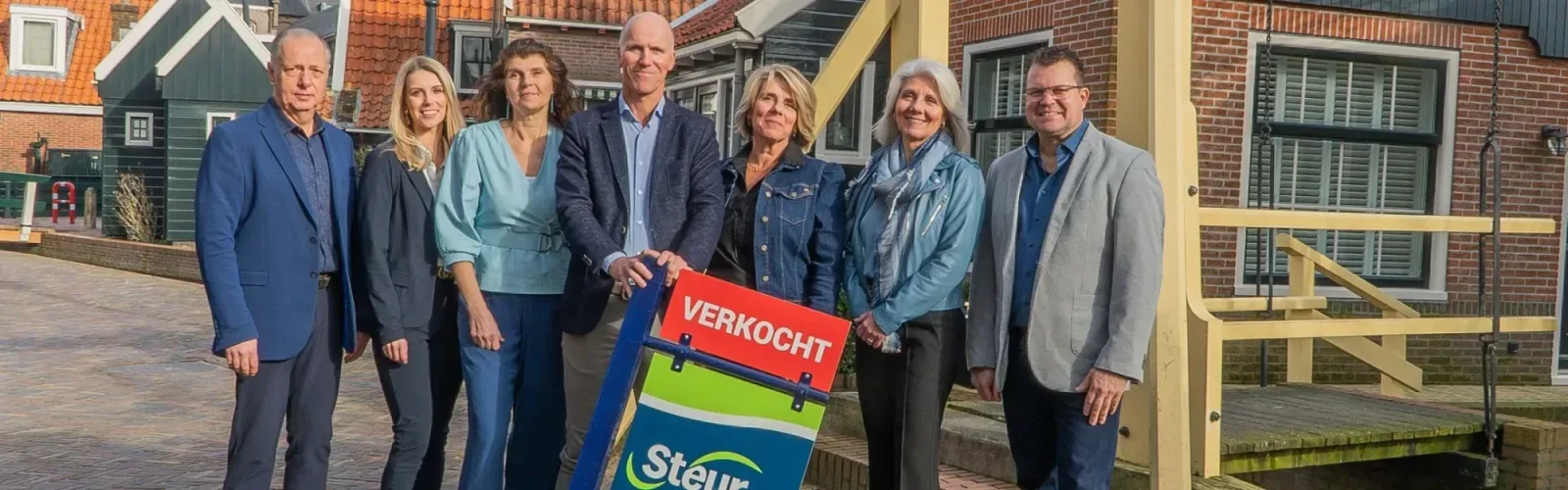 Team foto van Steur Makelaars