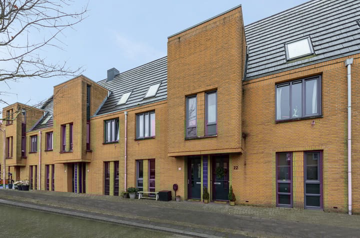 Straat van Corsica 24 in Amersfoort Foto