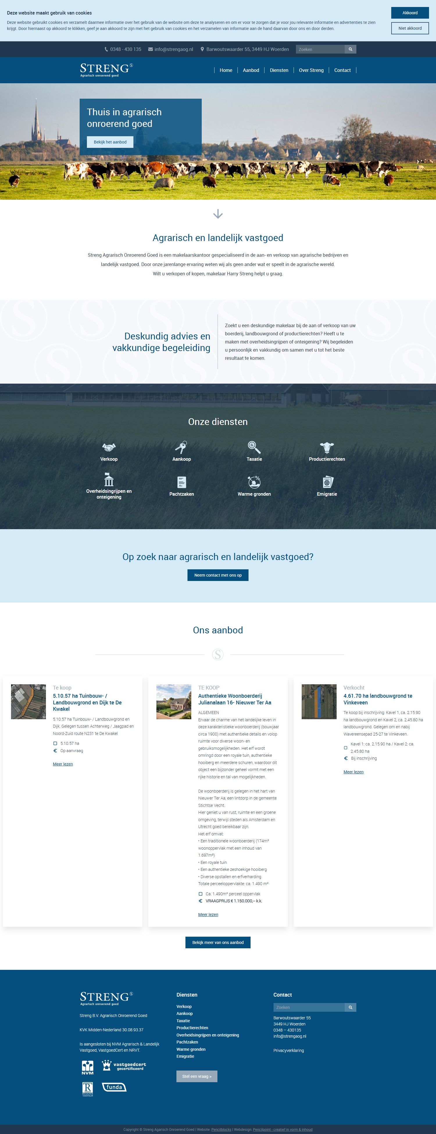Bürofoto Streng B.V. Agrarisch Onroerend Goed