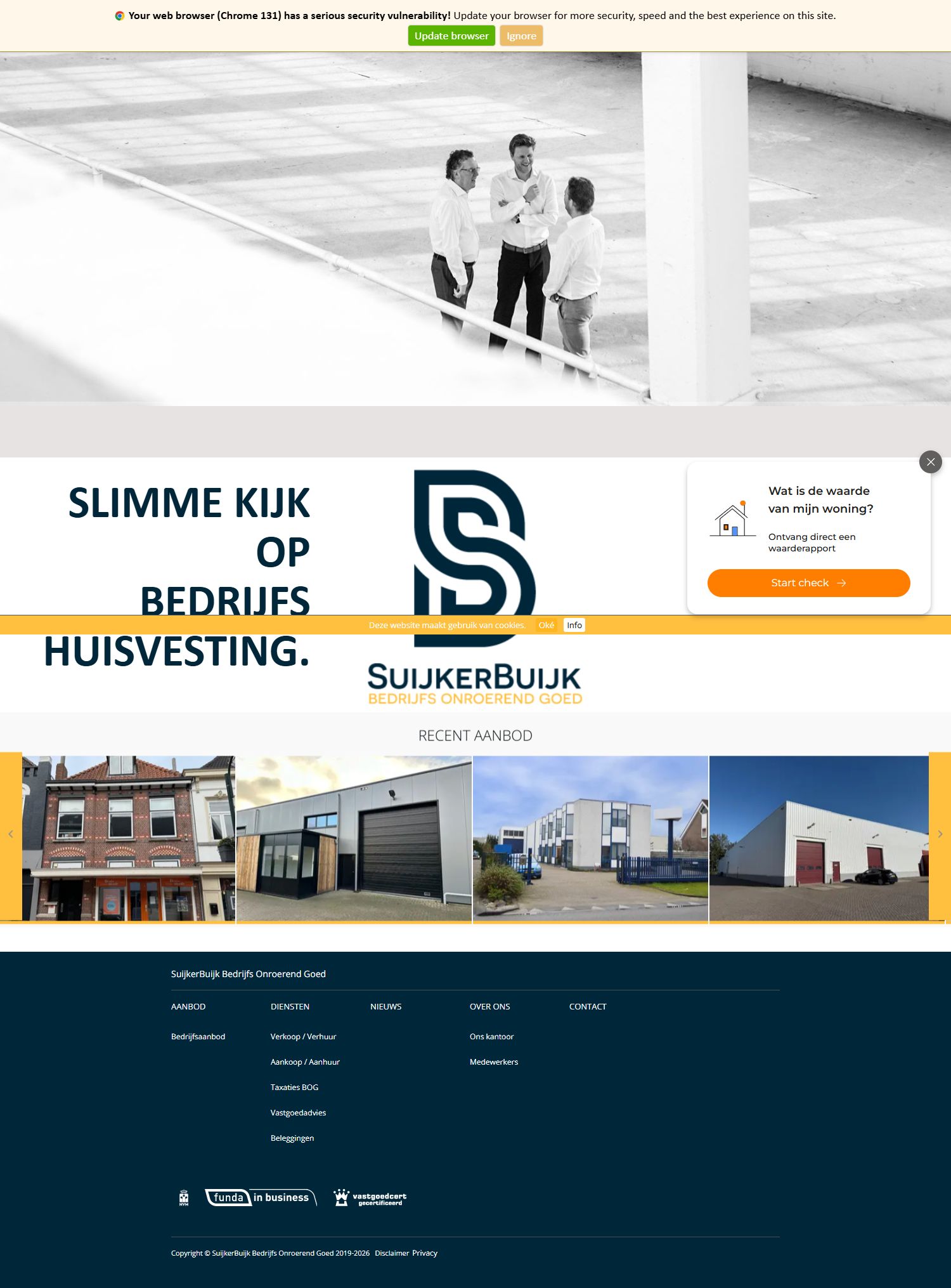 Kantoorfoto SuijkerBuijk Bedrijfs Onroerend Goed