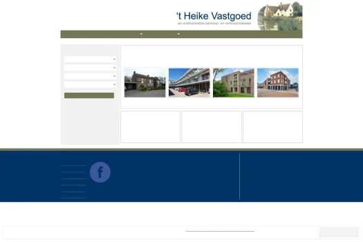 Capture d'écran du site web de www.heikevastgoed.nl