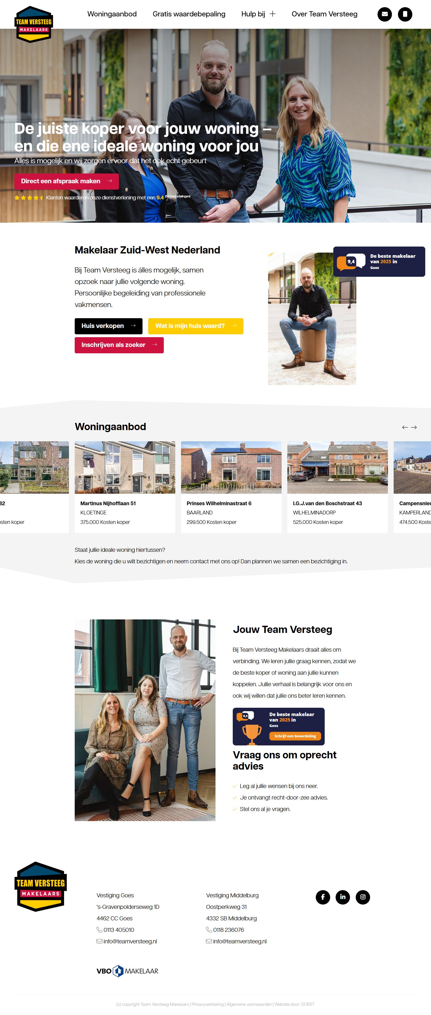 Office photo Team Versteeg Makelaars