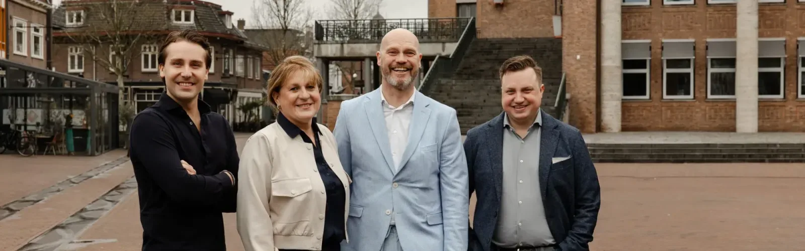 Team foto van ten Hag makelaarsgroep Hengelo
