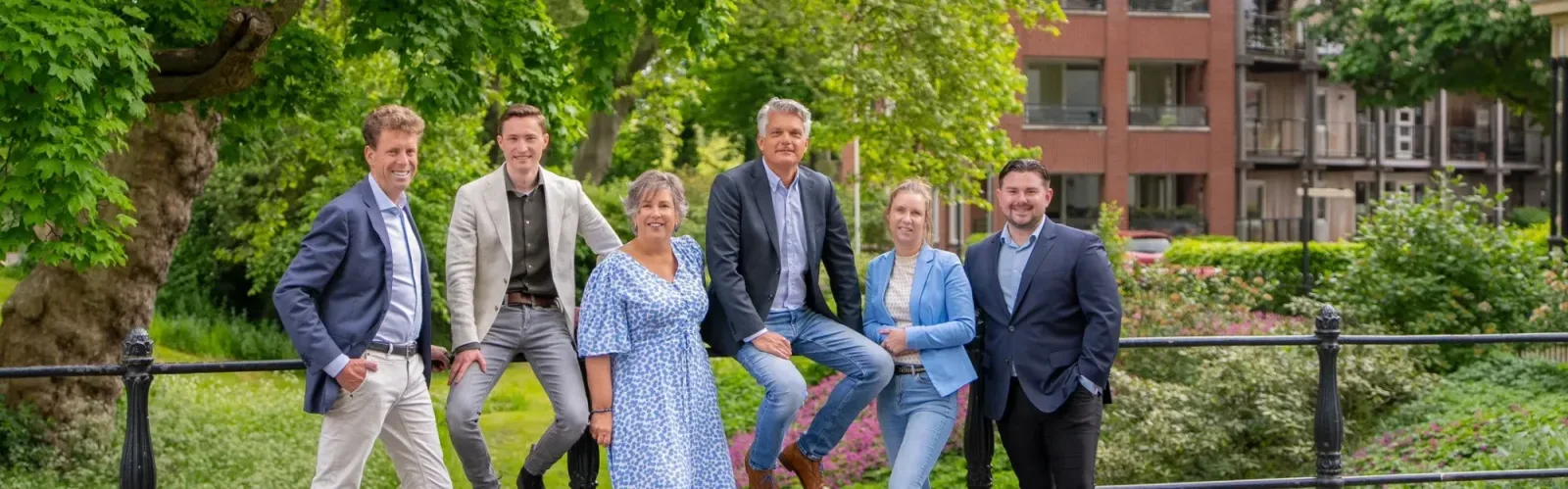 Team foto van ten Hag makelaarsgroep Zutphen