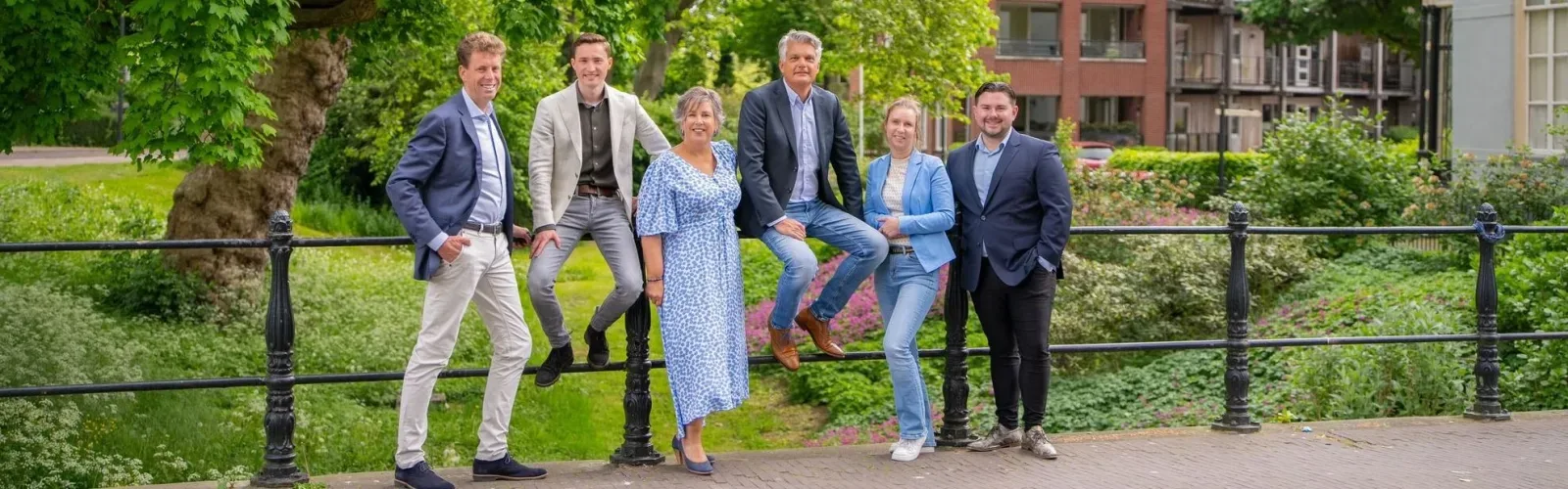 Team foto van ten Hag makelaarsgroep Zutphen