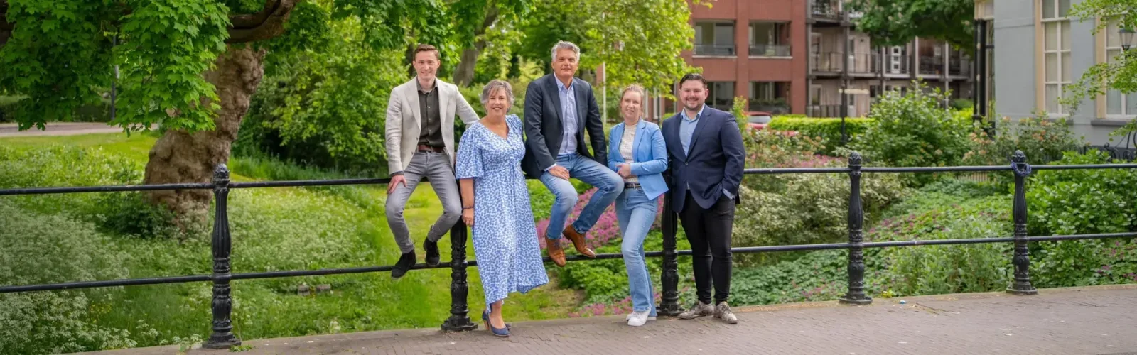 Team foto van ten Hag makelaarsgroep Zutphen