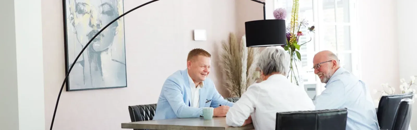 Team foto van Thoma Post Makelaars Enschede