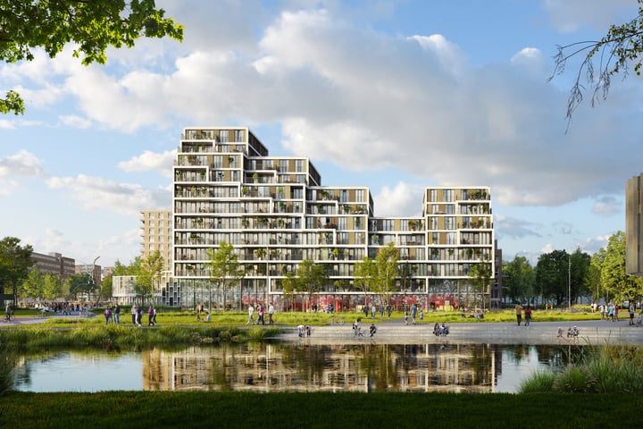 Troepiaalsingel 14 in Amsterdam photo