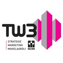 Logotipo TW3 Strategie Marketing Makelaardij