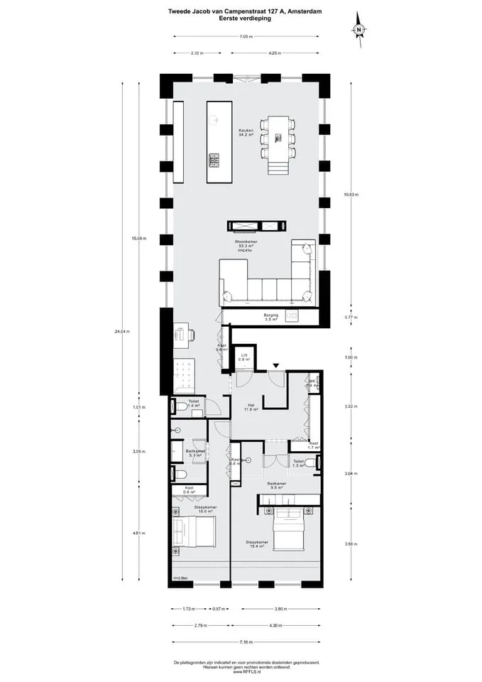 Tweede Jacob van Campenstraat 127 B Amsterdam thumbnail 26