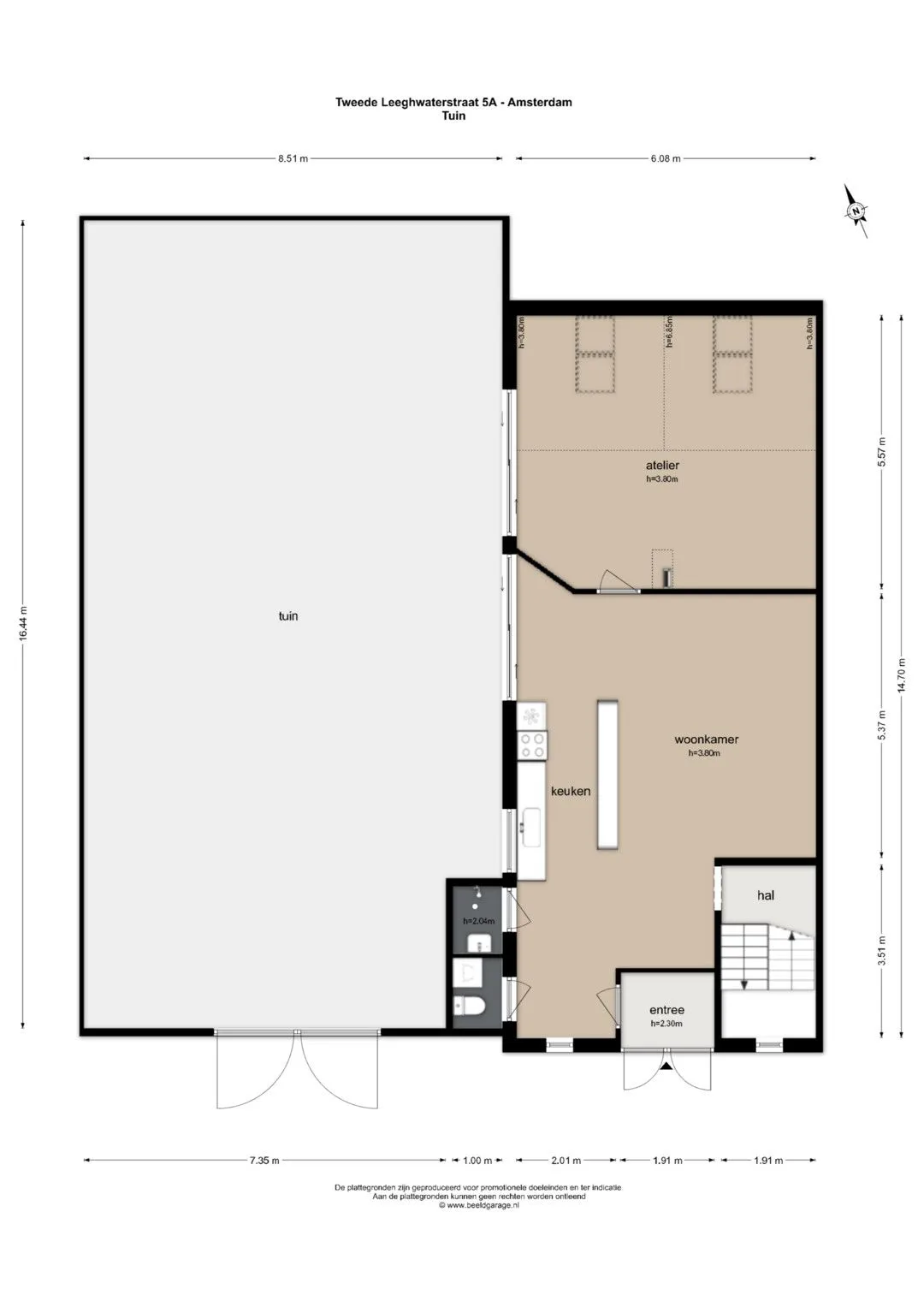 Tweede Leeghwaterstraat 5 A Amsterdam thumbnail 83