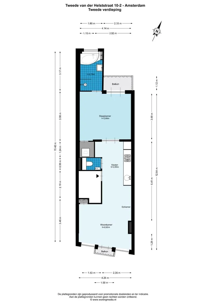 Tweede Van der Helststraat 10 4 Amsterdam thumbnail 18