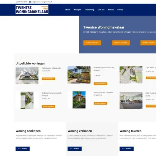 Capture d'écran du site web de www.twentse-woningmakelaar.nl