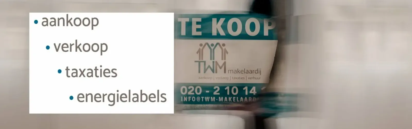 Team foto van TWM Makelaardij Purmerend