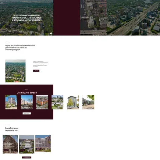 Screenshot of the website of www.valkering.co