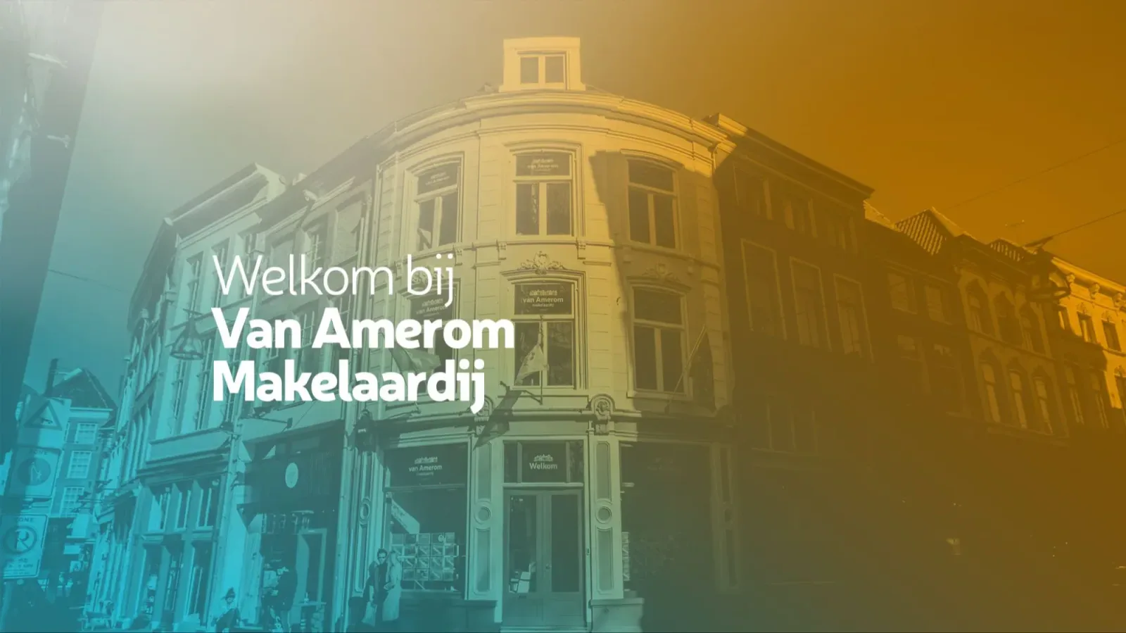 Team foto van Van Amerom Makelaardij