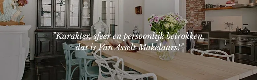 Team foto van Van Asselt Makelaars