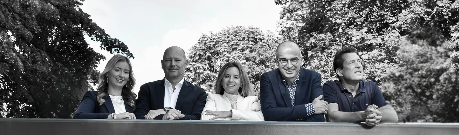 Team foto van Van de Zande Makelaardij Vlijmen