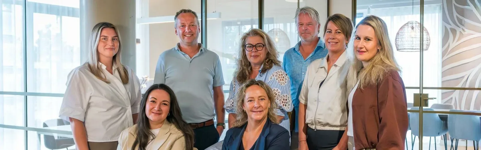 Team foto van Van den Belt Makelaars