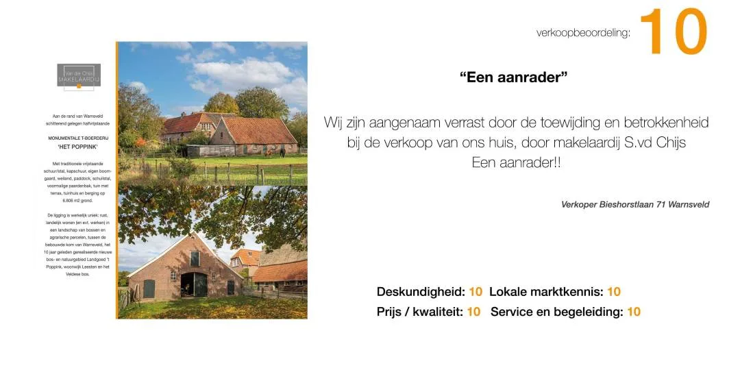 Team foto van Van der Chijs Makelaardij