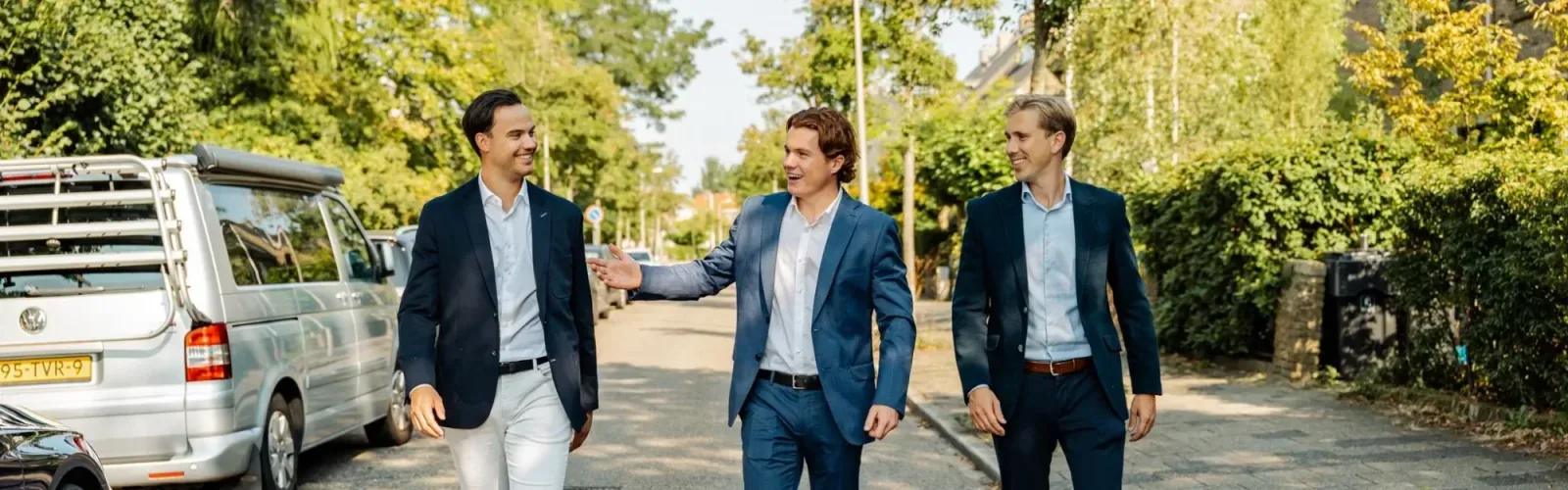 Team foto van Van der Kooij & Deijl Makelaars