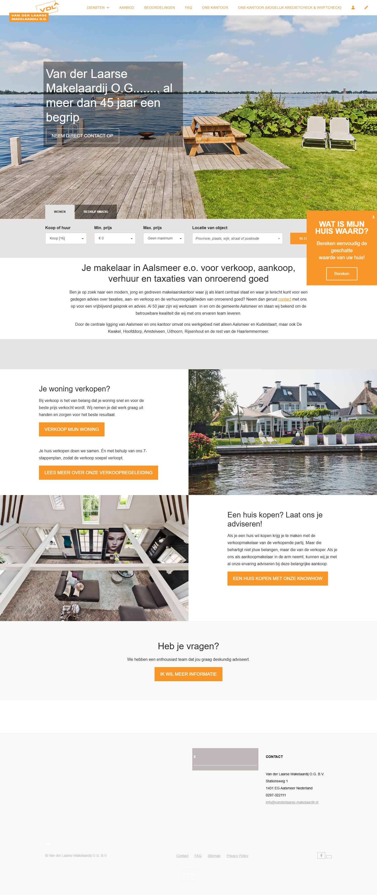 Office photo of Van der Laarse Makelaardij O.G. B.V.