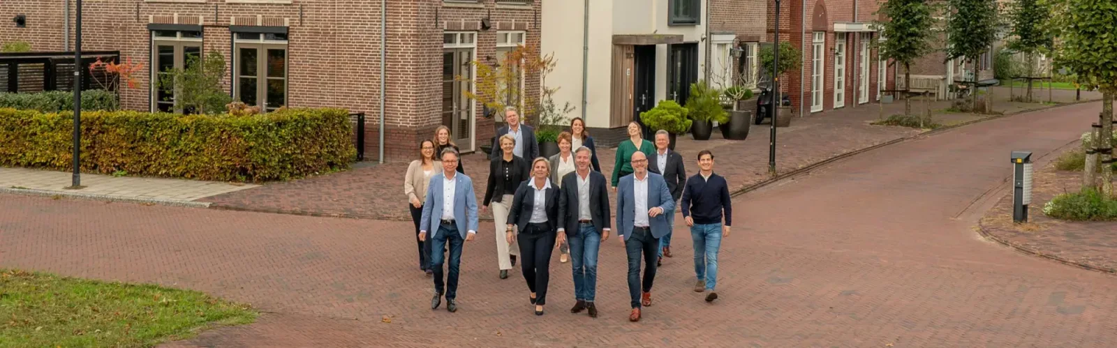 Team foto van Van der Meer Makelaars
