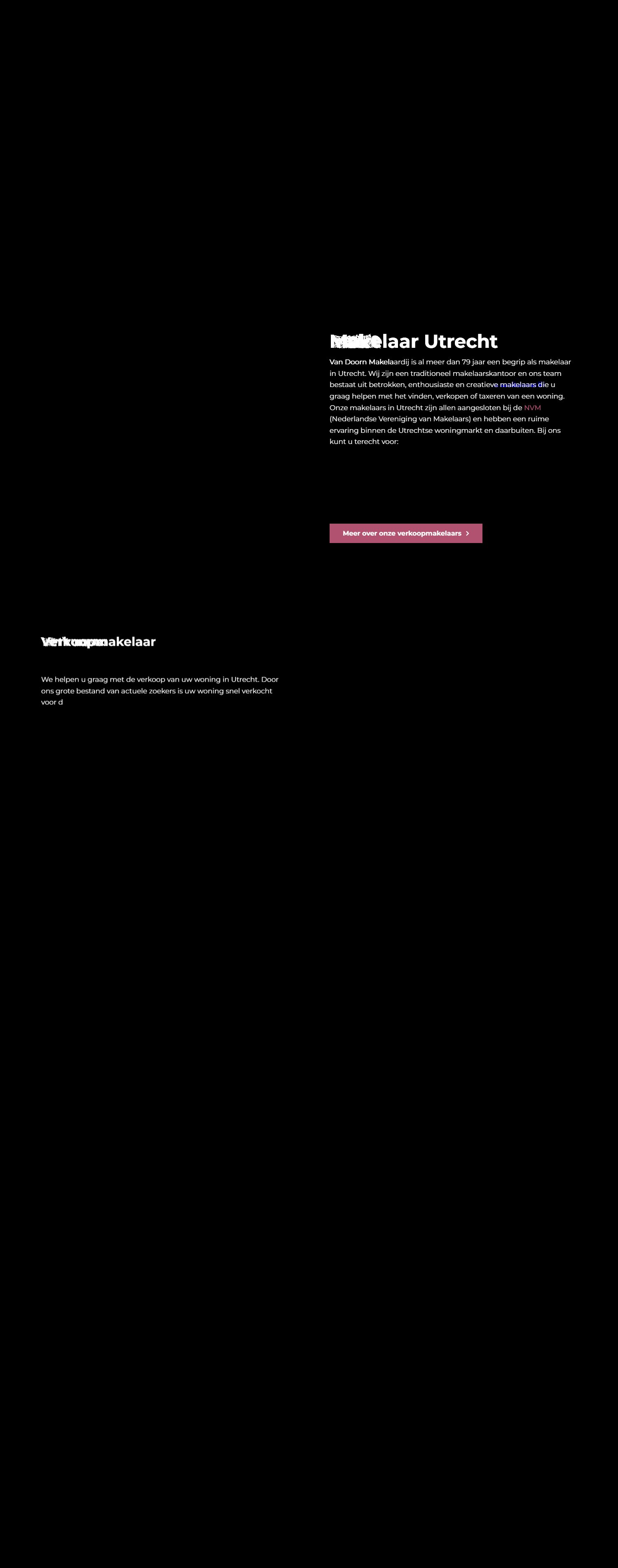 Screenshot der Website von www.van-doorn.nl