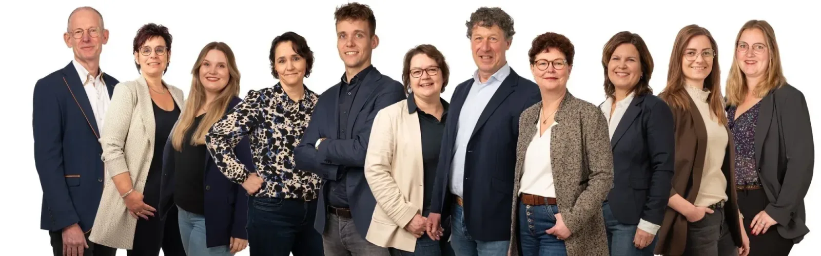 Team foto van Van Dorsten Makelaars en Hypotheken Meppel