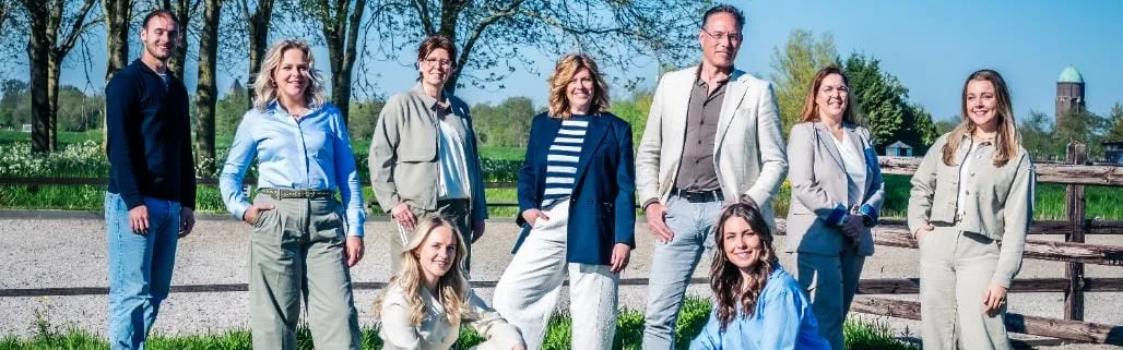 Mannschaftsfoto von Van Egmond Makelaardij