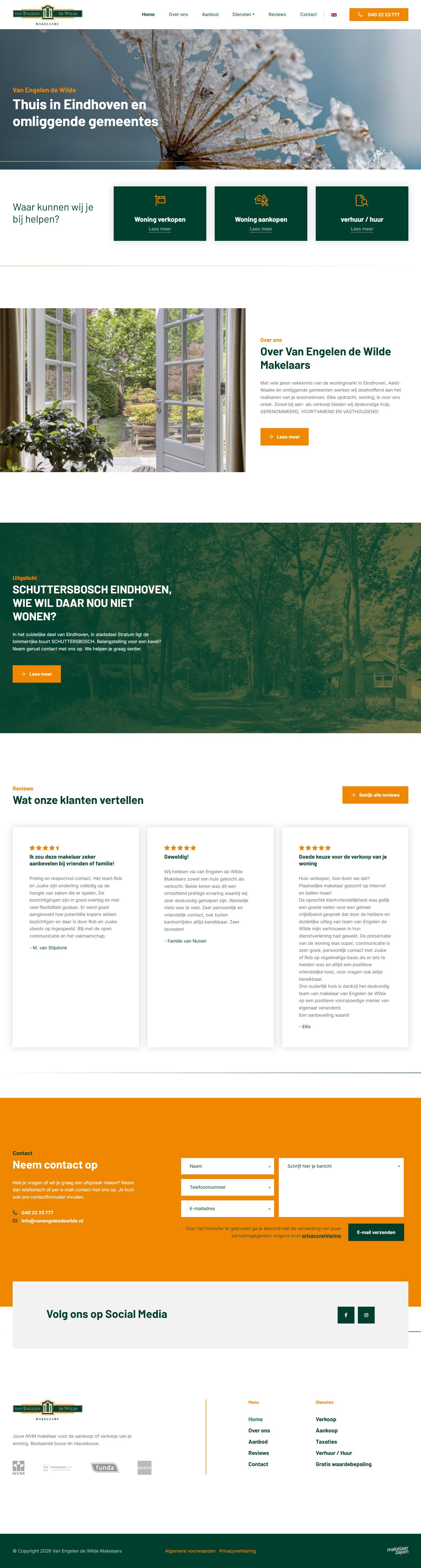 Kantoorfoto Van Engelen De Wilde Makelaars