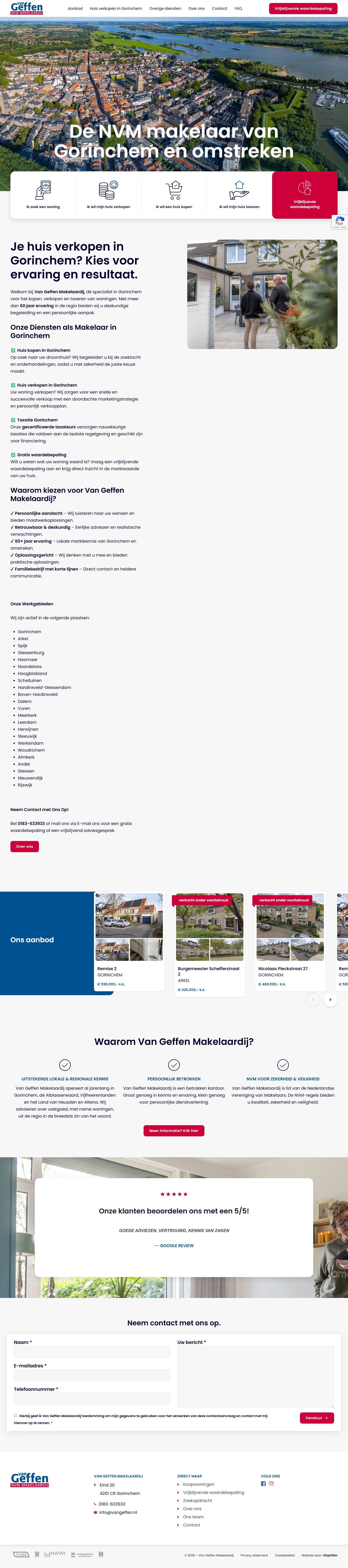 Foto del despacho van Geffen Makelaardij