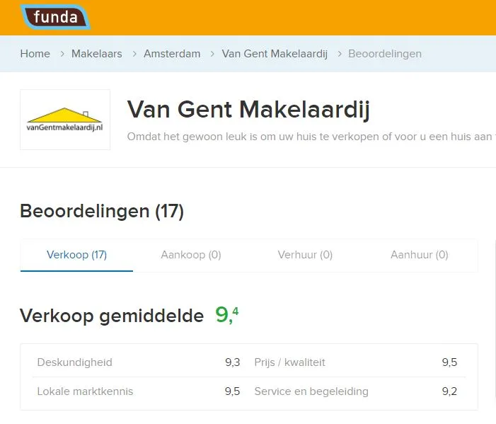 Photo de bureau de Van Gent Makelaardij