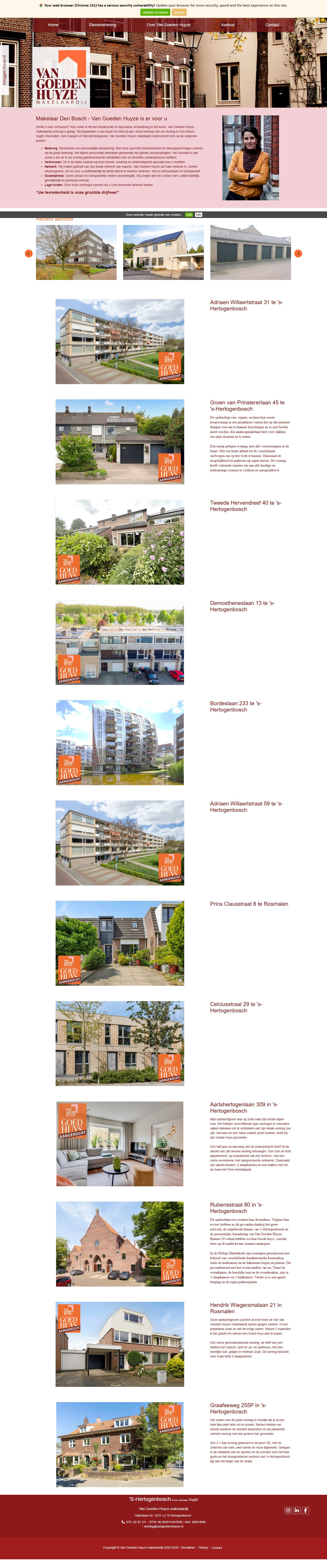 Photo de bureau Van Goeden Huyze