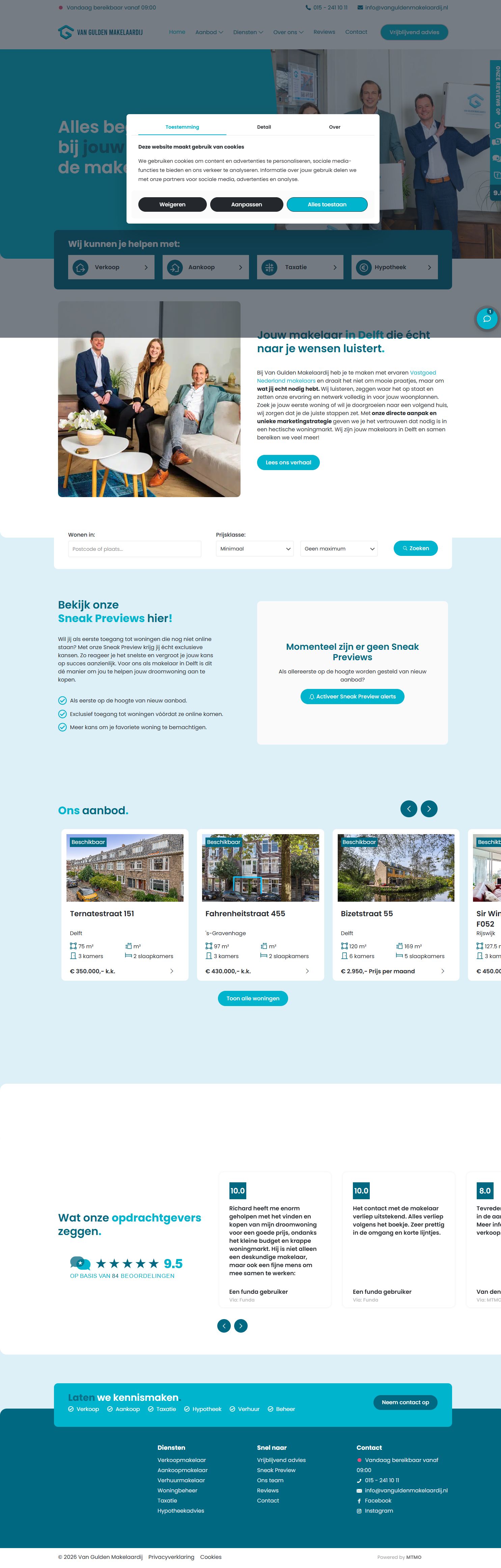 Office photo Van Gulden Makelaardij | Uw wensen eerst | 9,5!