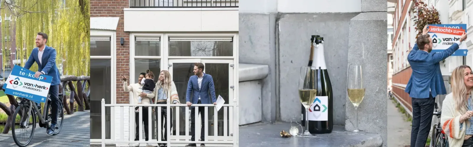 Team photo of Van Herk Makelaars Gouda