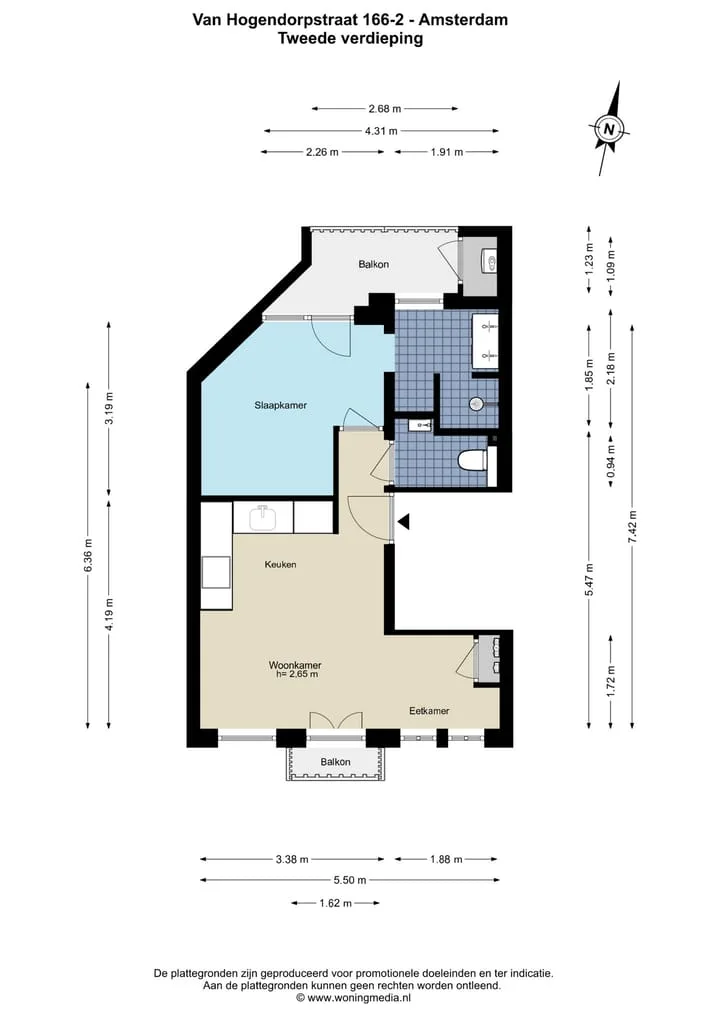 Van Hogendorpstraat 166 2 Amsterdam thumbnail 20