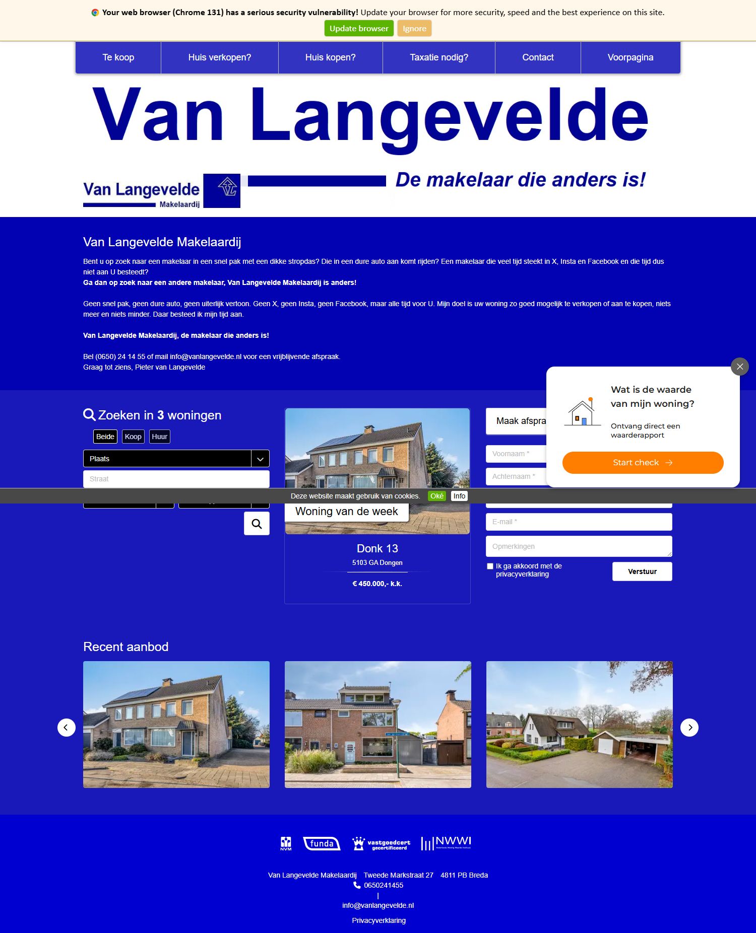 Office photo Van Langevelde Makelaardij