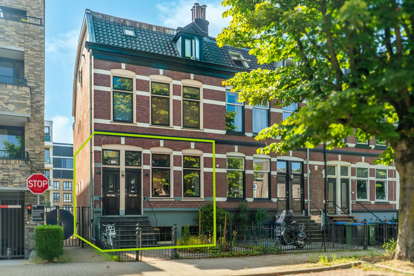 Van Oldenbarneveldtstraat 18 in Arnhem