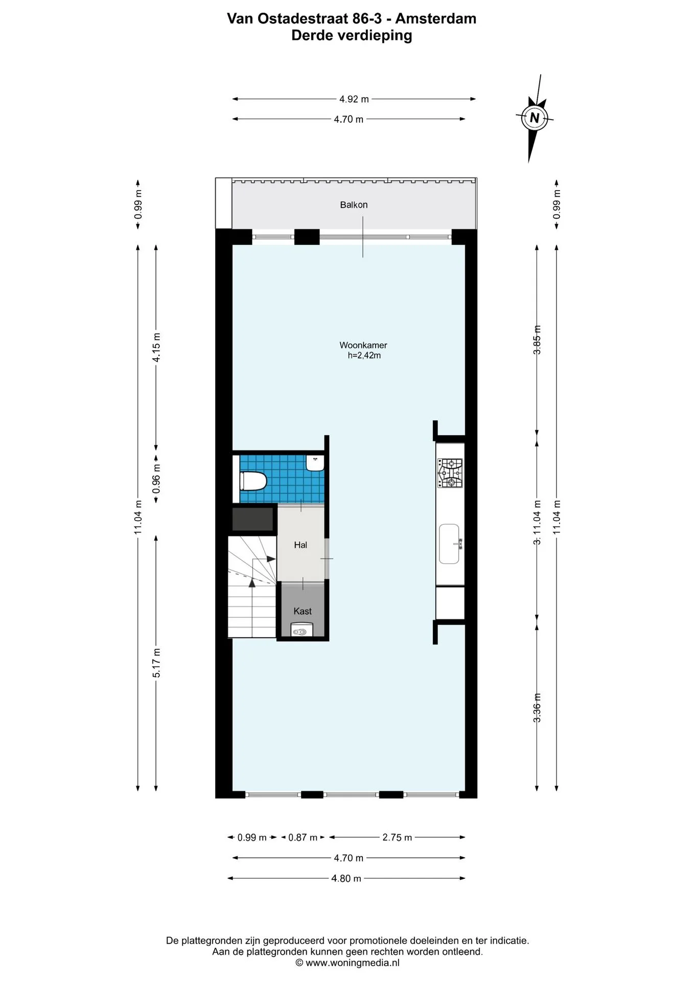 Van Ostadestraat 86 3 Amsterdam thumbnail 28